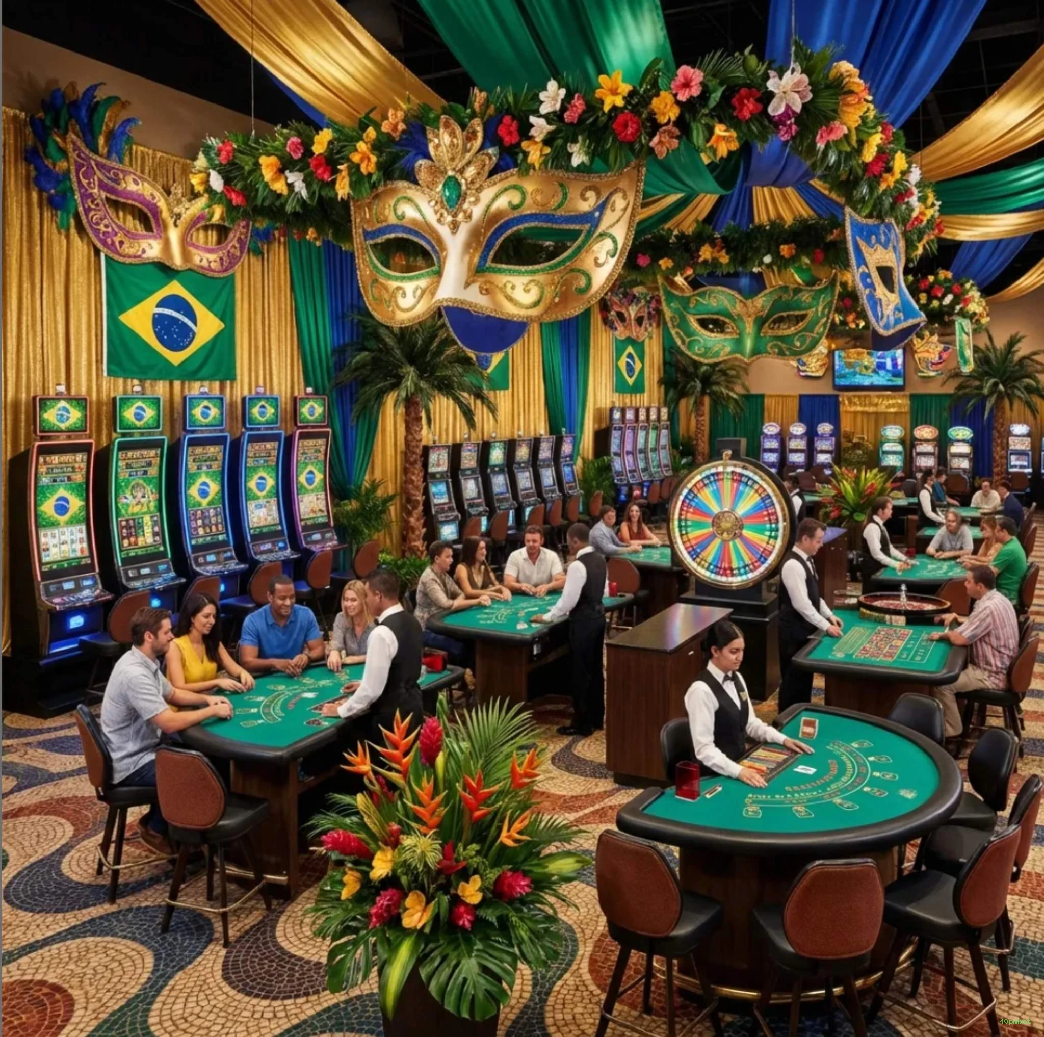 Imagem promocional dos ganhos da 40pmbet